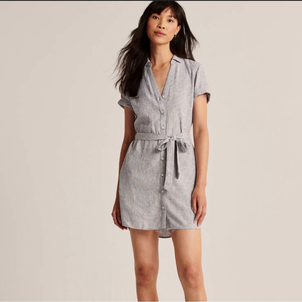 Abercrombie Linen shirt dress